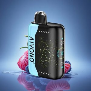 Aivono Aim Boom 25000 Puffs כחול ראז קרח עם 650mAh ו-0% ניקוטין