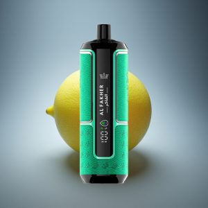 Al Fakher Crown Bar 15K Hypermax לימון ליים עם 600mAh ו-6mg ניקוטין