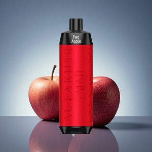 Al Fakher Crown Bar 8000 Crystal תפוח כפול סוללת 600mAh נוזל 18מל