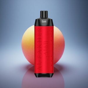 Al Fakher Crown Bar 8000 Crystal טעם מסטיק סוללה 600mAh ניקוטין 5mg