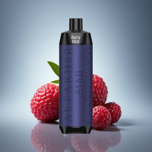 Al Fakher Crown Bar 8000 Crystal מנטה יערה עם סוללת 600mAh וניקוטין 5mg