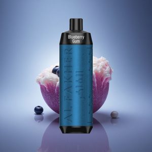 Al Fakher Crown Bar 8000 Crystal מסטיק אוכמניות עם סוללת 600mAh וניקוטין 5mg