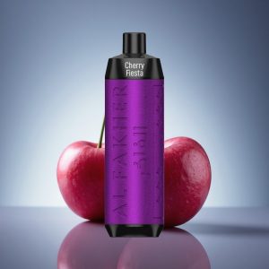 Al Fakher Crown Bar 8000 Crystal חגיגת הדובדבן עם סוללת 600mAh וניקוטין 5mg