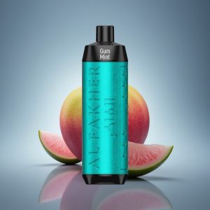 Al Fakher Crown Bar 8000 Crystal מִנְתַת מַשְׁקִיף מִנְתּוֹלָה סוֹלָרִי 600mah