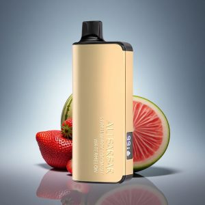 Alibarbar Ingot 9000 Puffs תות קוקוס אבטיח עם סוללה 2350mAh