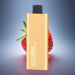 Alibarbar Pandora 7000 Puffs ענב מתוק תות עם 17 מל סוללה 1.0 אוהם