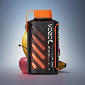 VOZOL Gear Power 20000 Puffs פרי דרקון בננה דובדבן עם סוללה מלאה ומסך כפול