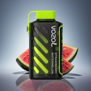 VOZOL Gear Power 20000 Puffs תות אבטיח עם סוללה כפולה ותצוגה מלאה