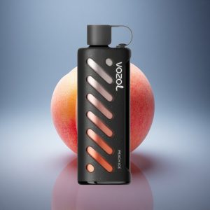 VOZOL Gear Shisha 25000 Puffs אפרסק קרח עם 5mg ניקוטין ו-1000mAh