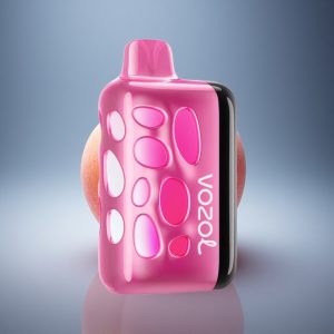 VOZOL RAVE 40000 Puffs אפרסק קרח עם 1000mAh ותאימות ניקוטין 20/50mg/ml