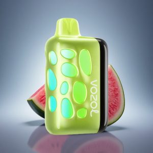 VOZOL RAVE 40000 Puffs אבטיח מסטיק זוהר עם סינכרון קצב ו-1000mAh