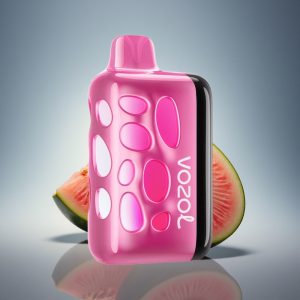VOZOL RAVE 40000 Puffs תות אבטיח אפרסק עם סינכרון קצב ו-1000mAh