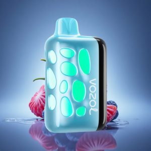 VOZOL RAVE 40000 Puffs בלו ראז אייס עם מצב מסיבה בסנכרון קצב ו-1000mAh