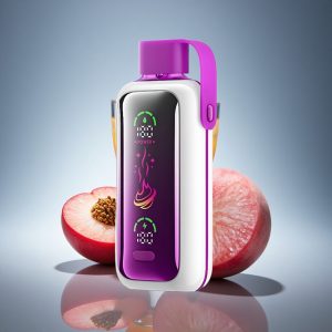 VOZOL Star 20000 Puffs מיץ אפרסק קרח עם מסך HD 2.2 אינץ' ובטריה 650mAh