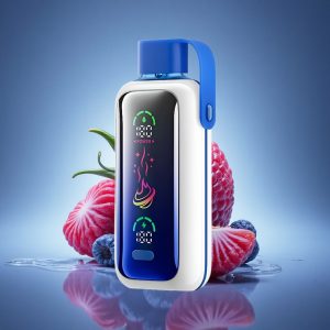 VOZOL Star 20000 Puffs כלל כחול ראז קרח עם מסך HD ומצב כפול