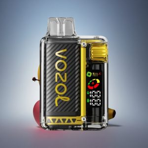 VOZOL Vista 20000 Puffs פרי דרקון בננה דובדבן עם סוללה 650mAh וכוח ניקוטין 2%