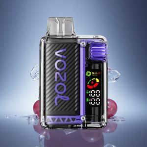 VOZOL Vista 20000 Puffs ענבים קפואים עם סוללת 650mAh וכוח ניקוטין 2%