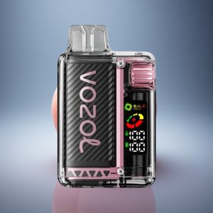 VOZOL Vista 20000 Puffs אפרסק קרח עם סוללה 650mAh וגליל כפול רשת